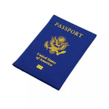 Solid Royal Blue Passport Holder